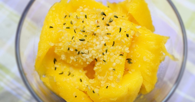 Mango Cinnamon Chia Pudding