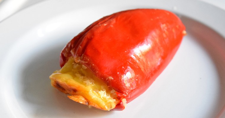 Quinoa & Cheese Stuffed Peppers