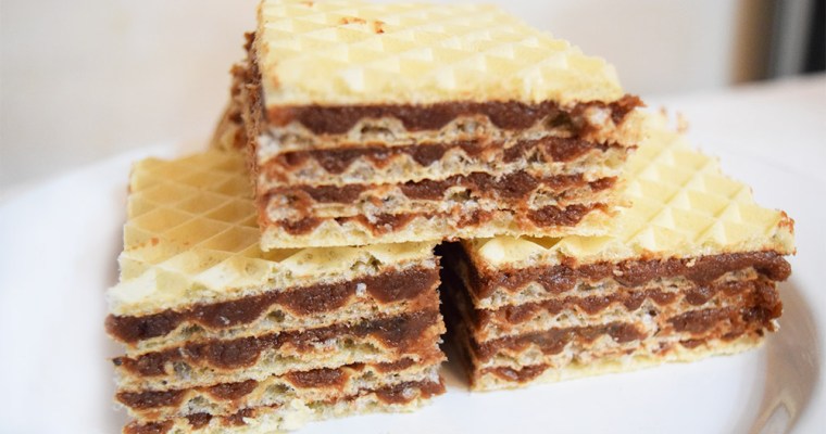 Chocolate Wafer Cake – Traditional Balkan Dessert