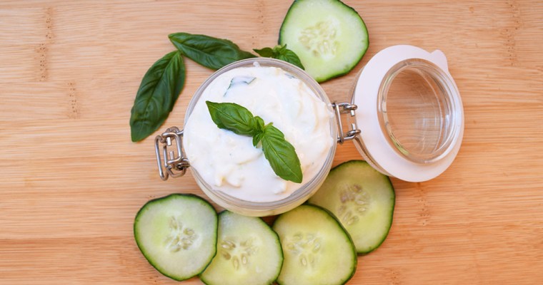 Basil Tzatziki Sauce Recipe