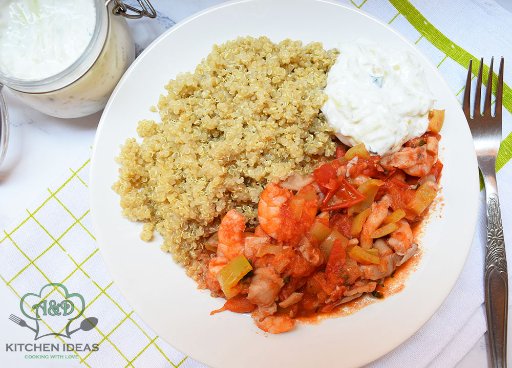 Shrimp Quinoa