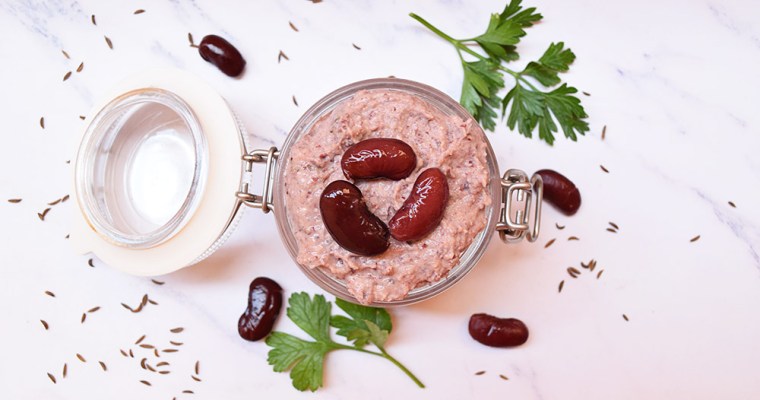 Red Beans Hummus – Vegan