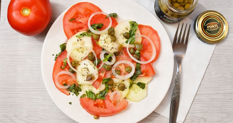 Quick Tomato & Cucumber Salad