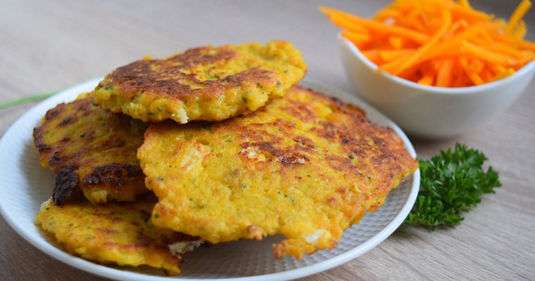 Pumpkin and Feta Fritters