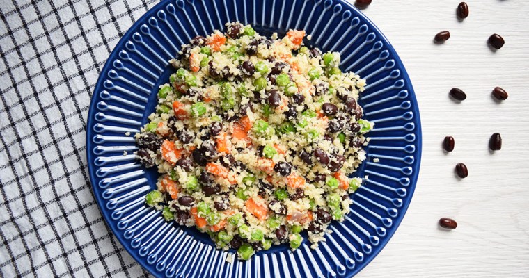 Cauliflower Rice with Adzuki Beans
