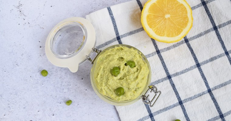 Green Pea Hummus Recipe