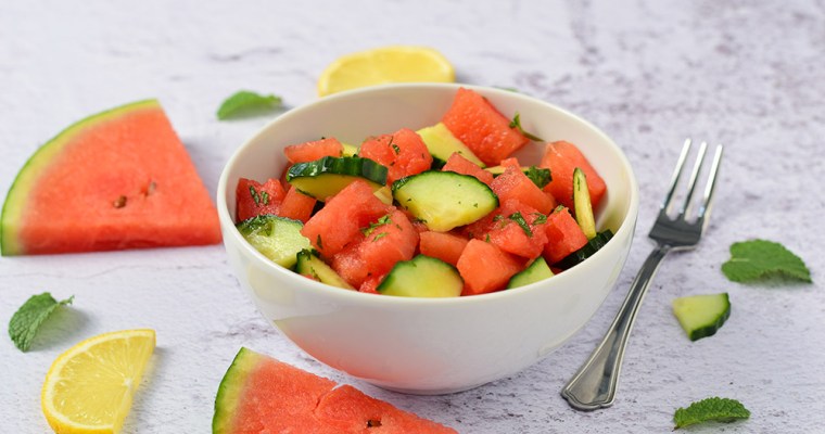 Watermelon Mint Salad