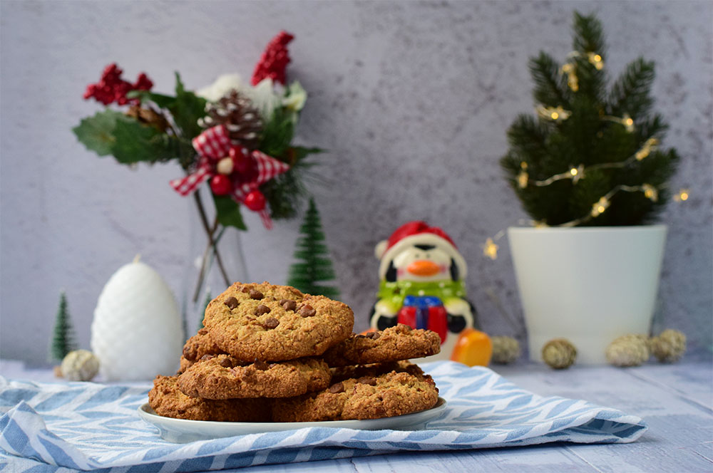 Almond Oat Cookies