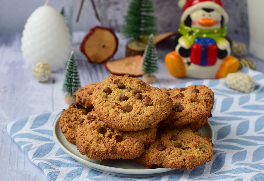 Oat Almond Cookies