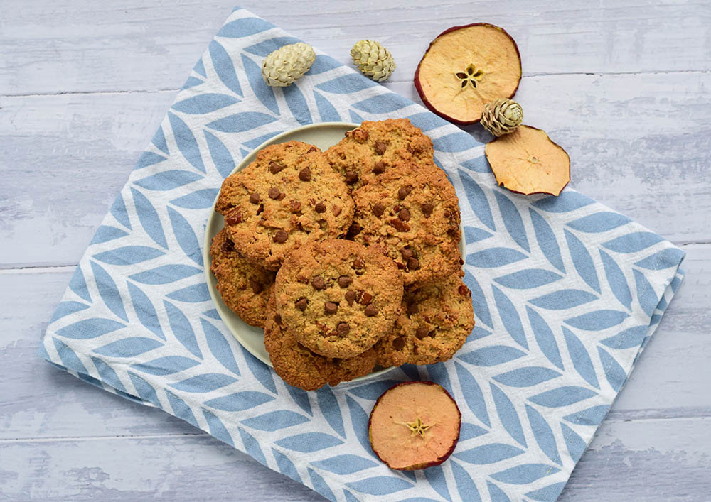 Vegan Almond Oat Cookies